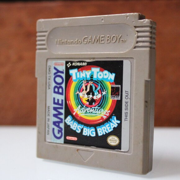 Tiny Toon Adventures: Babs’ Big Break (Nintendo Game Boy, 1992) Authentic - Picture 3 of 4